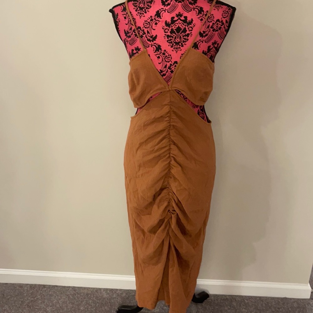 Zara midi dress new W tag